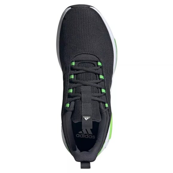 Adidas Racer Tr23 - Men`s Running Shoes Black Green ID3054 NEW 2025 main image 8